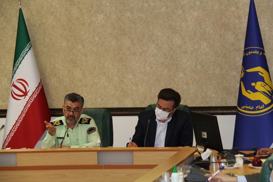 اعلام آمادگی نیروی انتظامی استان قم برای همکاری با کمیته امداد