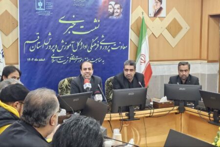 رشد بیش از صد درصدی مشارکت دانش‌آموزان قم در اعتکاف