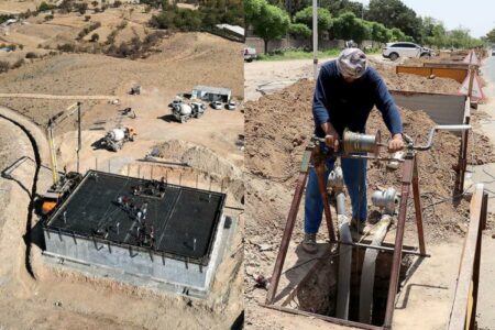 بهره برداری از  ۱۸ پروژه آب و فاضلاب در ایام الله دهه مبارك فجر
